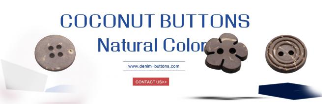 自然なココナッツ ボタン